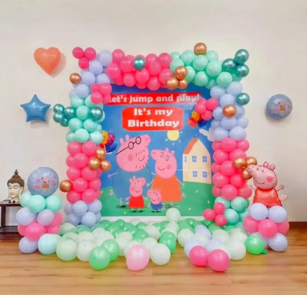 Peppa Pig Pastel Party Theme